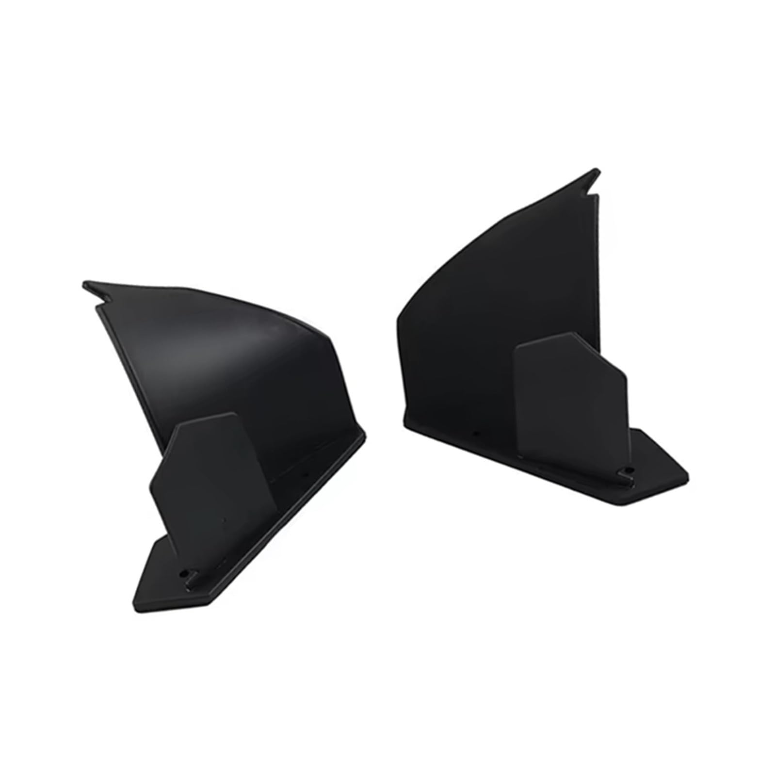 CLWYWUL Motorrad Spoiler Flügel Kompatibel Mit S1000RR 2009 2010 2011 2012 2013 2014 Motorrad Heckspoiler Festflügelverkleidung Winglet Motorradspoiler(Matte Black) von CLWYWUL