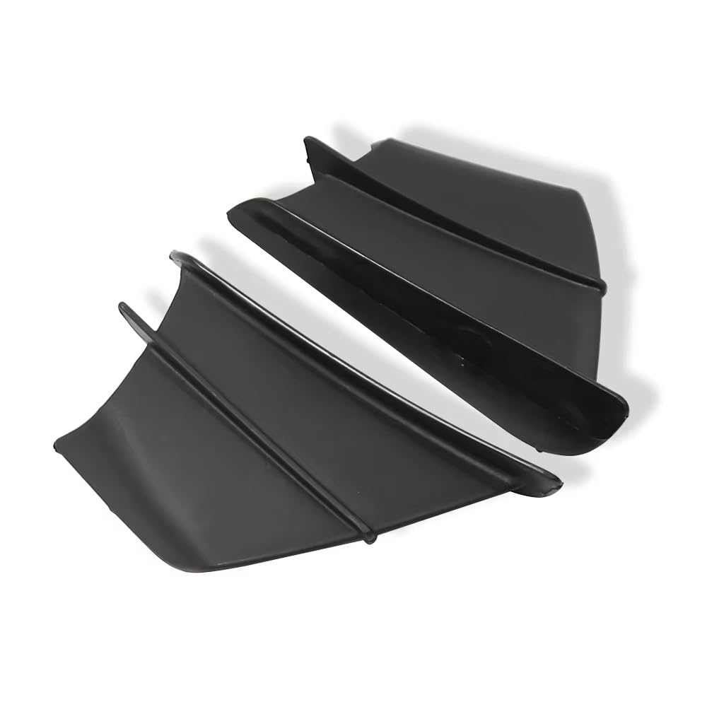 CLWYWUL Motorrad Spoiler Flügel Kompatibel Mit S1000RR Für HP4 2014 2015 2016 2017 2018 2019 2020 2021 Motorrad Winglet Aerodynamisches Flügelkit Spoilerzubehör(Black) von CLWYWUL