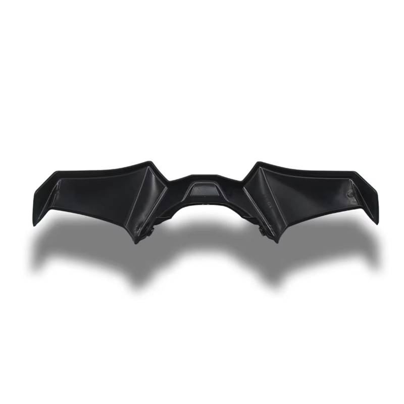 CLWYWUL Motorrad Spoiler Flügel Kompatibel Mit Yamaha Für MT 07 2021 2022 2023 Motorradzubehör Schwarz Für Naked Front Downforce Spoiler Winglet Aerodynamischer Flügel Kit Spoiler(Black) von CLWYWUL