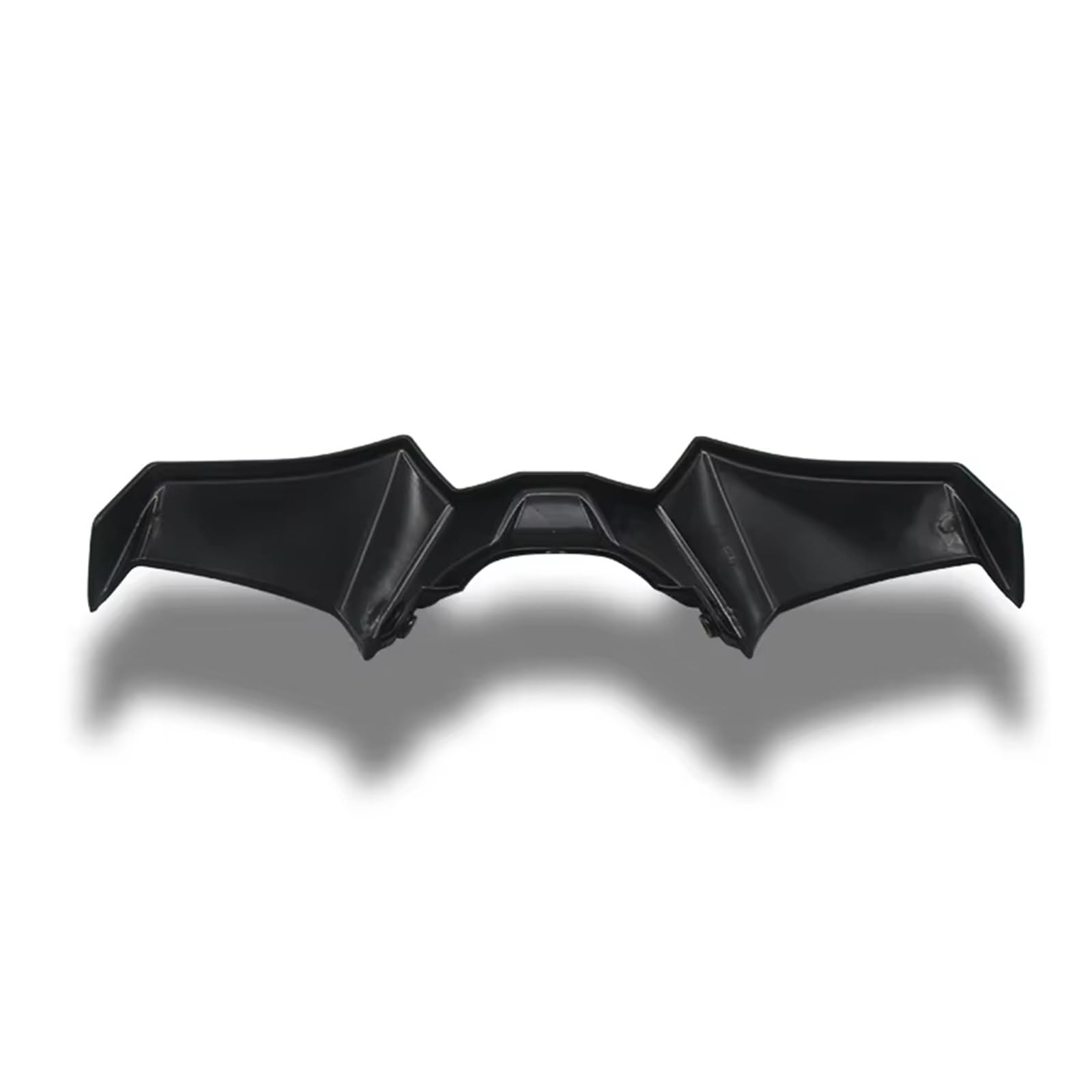 CLWYWUL Motorrad Spoiler Flügel Kompatibel Mit Yamaha Für MT 07 2021 2022 2023 Motorradzubehör Schwarz Für Naked Front Downforce Spoiler Winglet Aerodynamischer Flügel Kit Spoiler(Black) von CLWYWUL