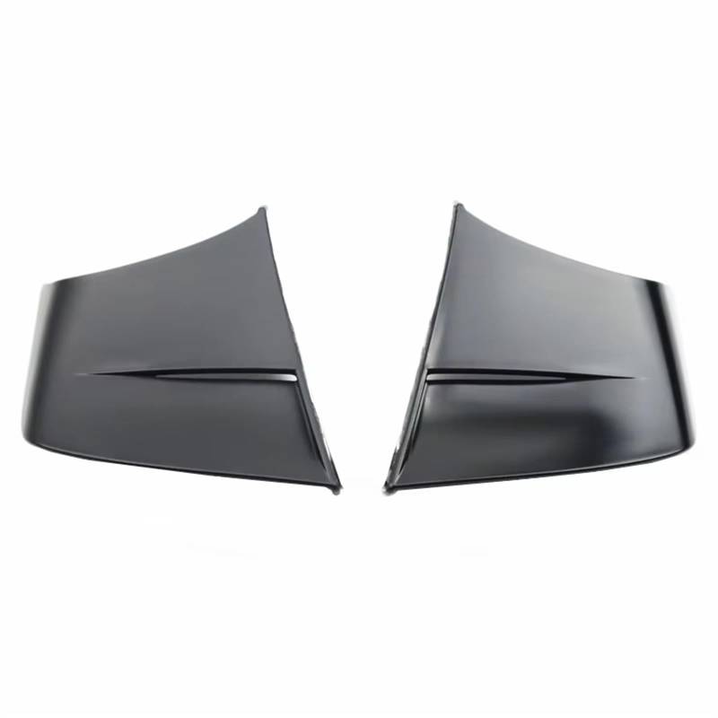 CLWYWUL Motorrad Spoiler Flügel Kompatibel Mit Yamaha Für R3 Für R25 Motorrad Universal Winglet Aerodynamischer Spoiler Für Wing Kit Mit Selbstklebendem Motorrad-Dekorationsaufkleber(Bright Black) von CLWYWUL