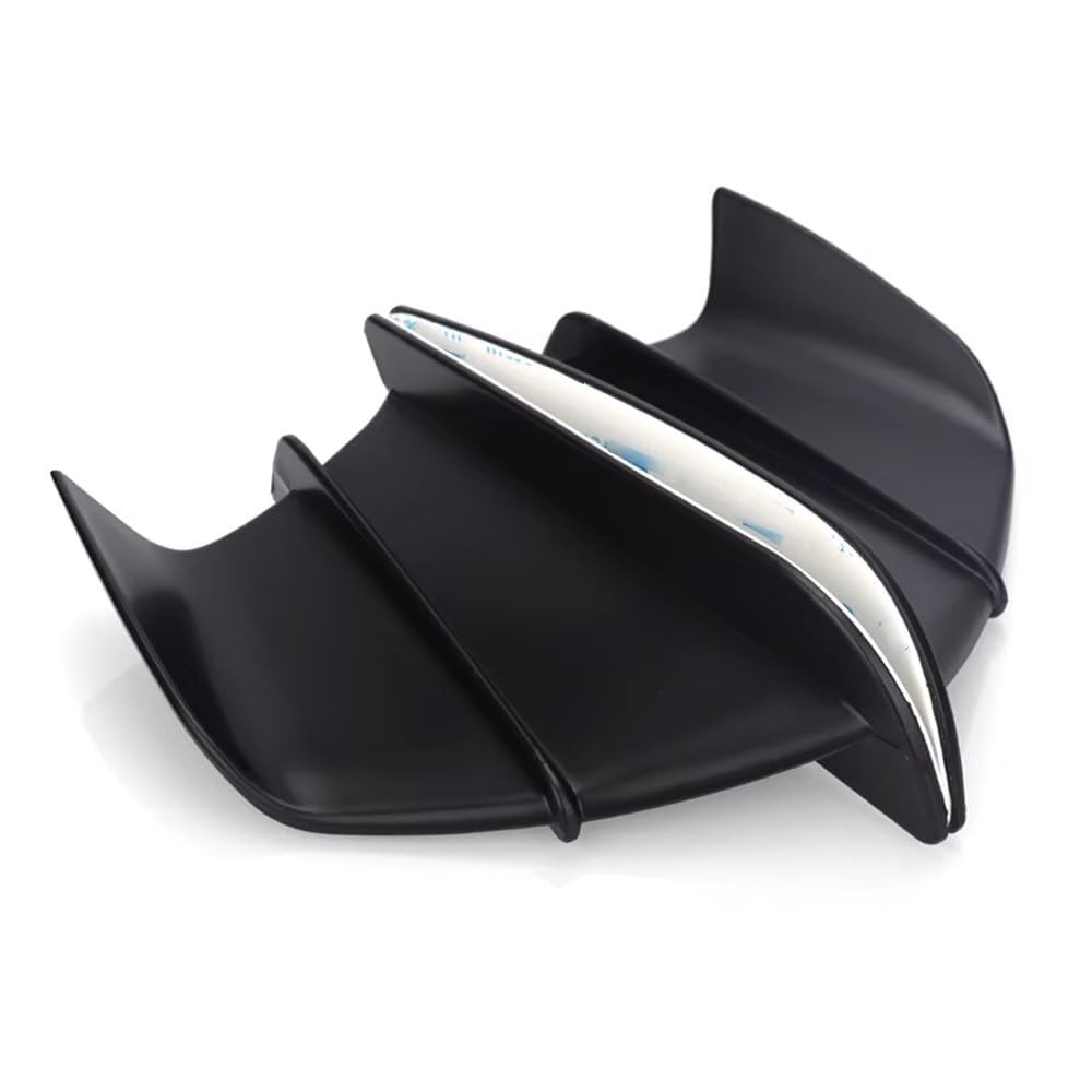 CLWYWUL Motorrad Spoiler Flügel Kompatibel Mit Yamaha Für YZF R1 Für YZF R1M Für YZF R25 Motorrad Winglet Aerodynamische Seitenflügel Spoiler Teile Motorrad Seitenflügel(Black) von CLWYWUL