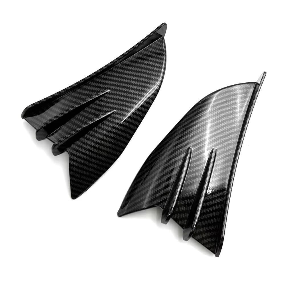 CLWYWUL Motorrad Spoiler Flügel Kompatibel Mit Zontes Für ZT310R Für S350 Für R310 Für T310 Für U125 Für V310 Für X310 Für M310 Motorrad Winglet Aerodynamischer Spoilerflügel(B) von CLWYWUL
