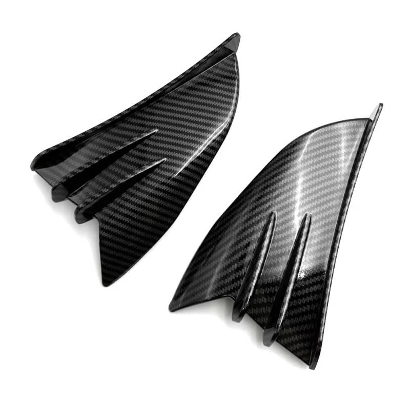 CLWYWUL Motorrad Spoiler Flügel Kompatibel Mit Zontes Für ZT310R Für S350 Für R310 Für T310 Für U125 Für V310 Für X310 Für M310 Motorrad Winglet Aerodynamischer Spoilerflügel(B) von CLWYWUL