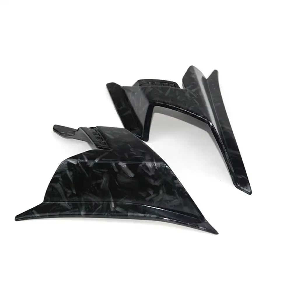 CLWYWUL Motorrad Spoiler Flügel Kompatibel mit ADV160 2022 2023, 1 Paar aerodynamische Motorradverkleidungs-Winglets, ABS-Spoiler, kompatible Modelle, Seitenspoiler-Zubehör(Gray) von CLWYWUL