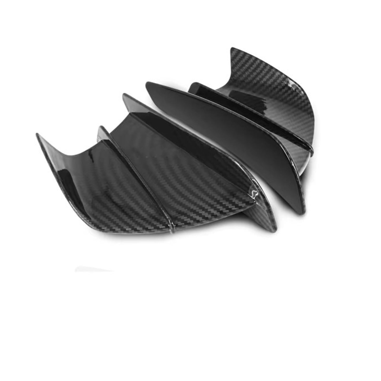 CLWYWUL Motorrad Spoiler Flügel Kompatibel mit Ducati für Panigale V2 für Panigale V4 für Panigale 899 Motorradverkleidung Seitenwinglet Aerodynamischer Flügelabweiser Spoiler(Carbon Fiber Texture) CLWYWUL Motorrad Spoiler Flügel Kompatibel mit Ducati für Panigale V2 für Panigale V4 für Panigale 899 Motorradverkleidung Seitenwinglet Aerodynamischer Flügelabweiser Spoiler(Carbon Fiber Texture) von CLWYWUL