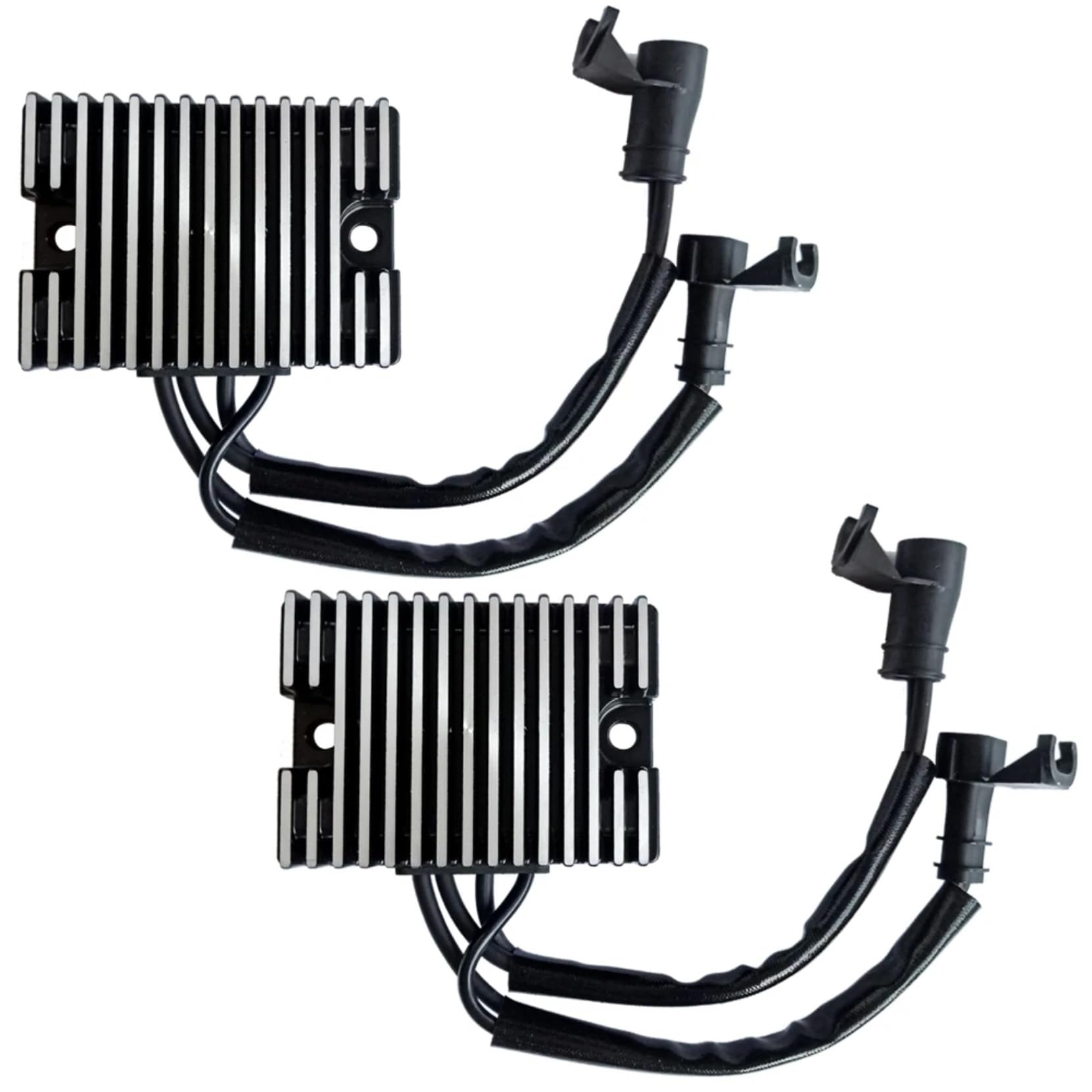 CLWYWUL Regler Gleichrichter Kompatibel Mit Sportster 1200 Für XL1200 Für Nightster Für XL1200N 2007 2008 Motorrad Elektrische Teil Gleichrichter Spannung Regler(2pc) von CLWYWUL