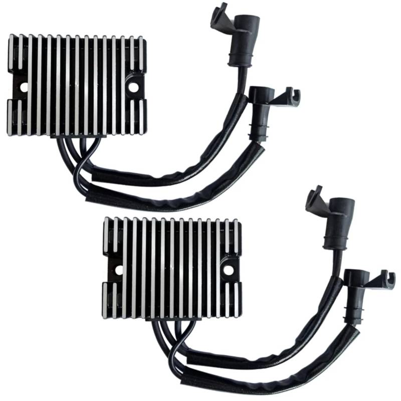 CLWYWUL Regler Gleichrichter Kompatibel Mit Sportster 1200 Für XL1200 Für Nightster Für XL1200N 2007 2008 Motorrad Elektrische Teil Gleichrichter Spannung Regler(2pc) von CLWYWUL