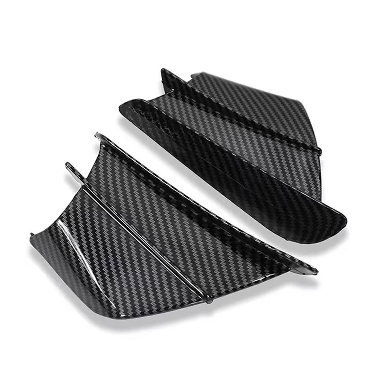 Motorrad Spoiler Flügel Kompatibel Mit Aprilia Für RSV4 X Für Tuono V4 Für Tuono 660 Für RS660 Motorrad-Seiten-Winglet-Spoiler Windfluss-Befestigungsflügel-Frontverkleidung(Carbon Fiber Texture) Motorrad Spoiler Flügel Kompatibel Mit Aprilia Für RSV4 X Für Tuono V4 Für Tuono 660 Für RS660 Motorrad-Seiten-Winglet-Spoiler Windfluss-Befestigungsflügel-Frontverkleidung(Carbon Fiber Texture) von CLWYWUL