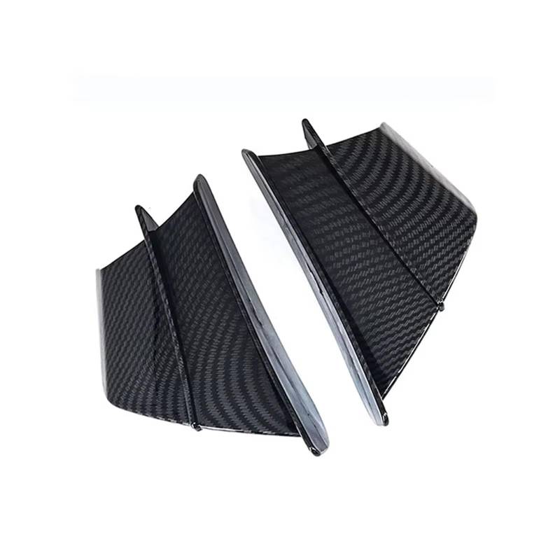 Motorrad Spoiler Flügel Kompatibel Mit Ducati Für Panigale V2 Für V2 Für Bayliss Für 1299 Für Panigale Motorradverkleidung Seitenwinglet Aerodynamischer Flügelabweiser Spoiler(Carbon Fiber Texture) von CLWYWUL