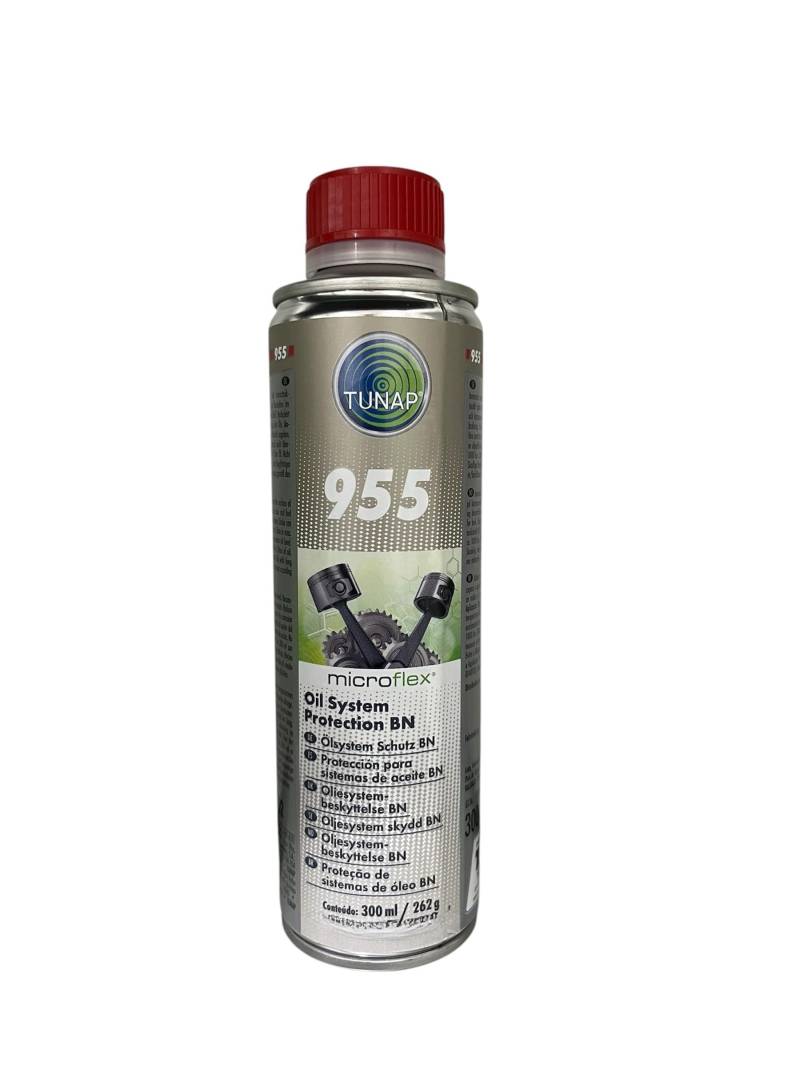 CM DESIGN TUNAP 955 Ölsystem Schutz BN 300 ml Reduziert Geräusche und Kraftstoffverbrauch Verbessert die Korrosionsschutzleistung des Öls von TUNAP