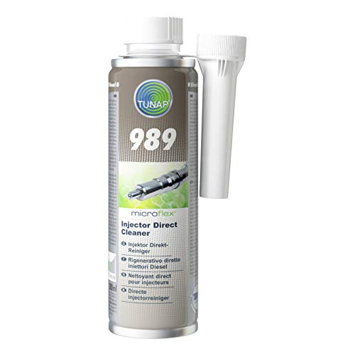 TUNAP 989 Injektor Direkt-Reiniger 300 ml inkl. Schmutzschutz gratis Sorgt für mehr Leistung und deutlich reduzierte Abgasemissionen. Geeignet für alle (Bio-) Diesel Mischungen. von CM DESIGN