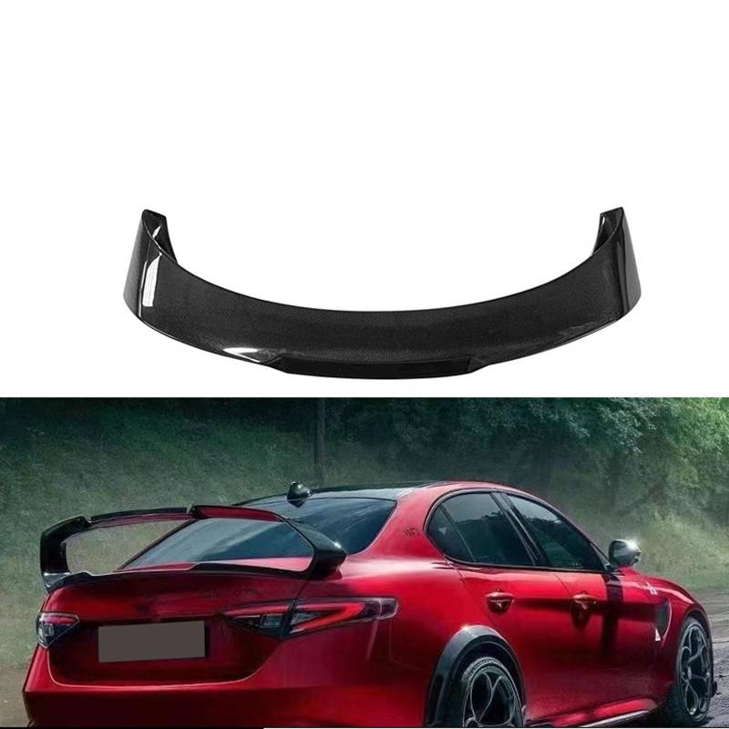 Auto Heckspoiler für Alfa Romeo 2017+, Spoiler KofferraumSpoiler Autodach Rear Spoiler Autoteile. von CMQISHAN