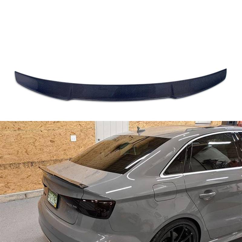 Auto Heckspoiler für Audi A3 S3 RS3 Sedan 2014-2018 2019 2020, Spoiler KofferraumSpoiler Autodach Rear Spoiler Autoteile. von CMQISHAN