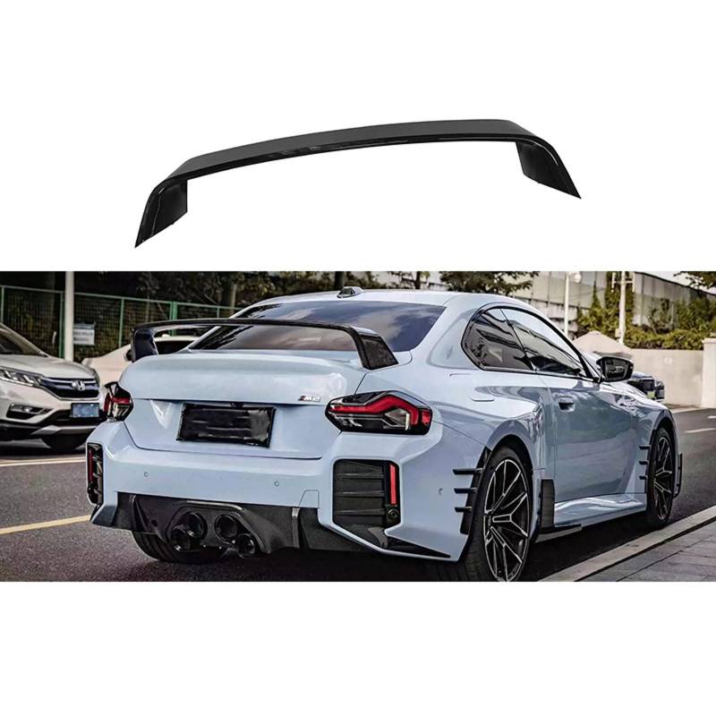 Auto Heckspoiler für BMW M2 G87 2023+, Spoiler KofferraumSpoiler Autodach Rear Spoiler Autoteile. von CMQISHAN