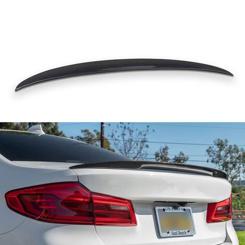 Auto Heckspoiler für BMW M5 F90 2017 2018 2019 2020 2021 2022, Spoiler KofferraumSpoiler Autodach Rear Spoiler Autoteile. von CMQISHAN