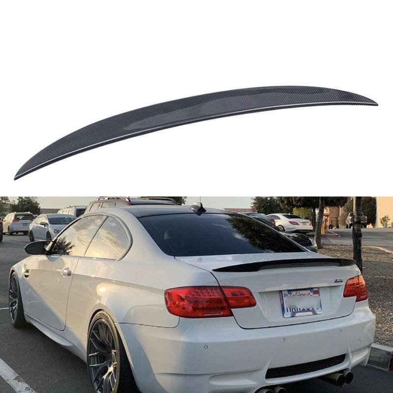 Auto Heckspoiler für BMW Series 3 E92 M3 2 Door 2006-2012 2013, Spoiler KofferraumSpoiler Autodach Rear Spoiler Autoteile. von CMQISHAN