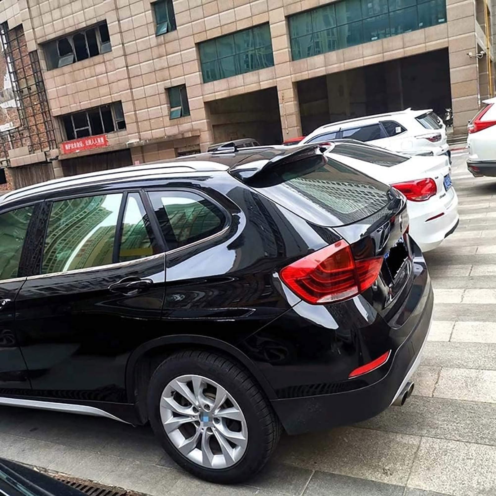 Auto Heckspoiler für BMW X1 E84 2010 2011 2012 2013 2014 2015, Spoiler KofferraumSpoiler Autodach Rear Spoiler Autoteile. Auto Heckspoiler für BMW X1 E84 2010 2011 2012 2013 2014 2015, Spoiler KofferraumSpoiler Autodach Rear Spoiler Autoteile. von CMQISHAN