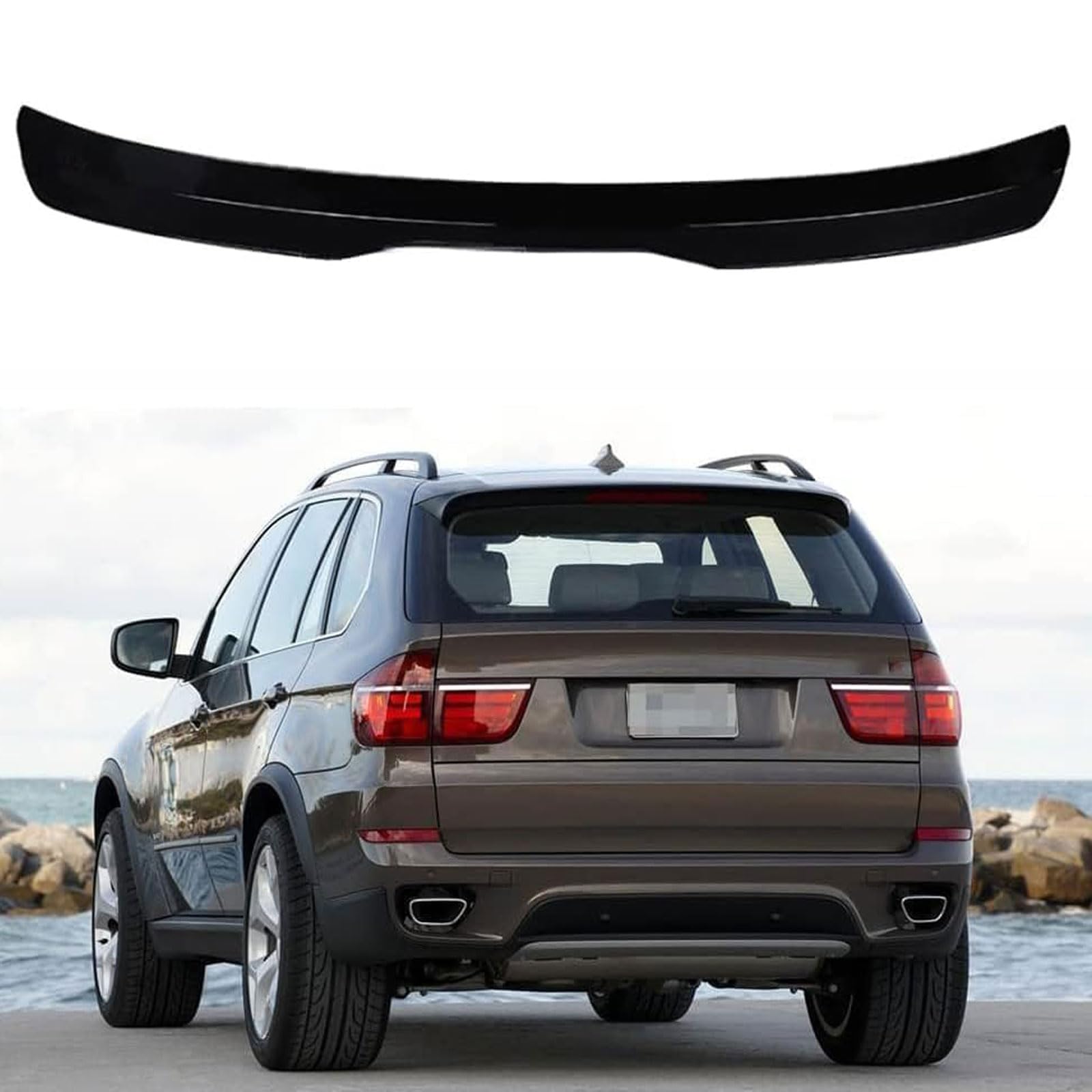 Auto Heckspoiler für BMW X5 E70 2006-2010 2011 2012 2013, Spoiler KofferraumSpoiler Autodach Rear Spoiler Autoteile.,Gloss Black Auto Heckspoiler für BMW X5 E70 2006-2010 2011 2012 2013, Spoiler KofferraumSpoiler Autodach Rear Spoiler Autoteile.,Gloss Black von CMQISHAN
