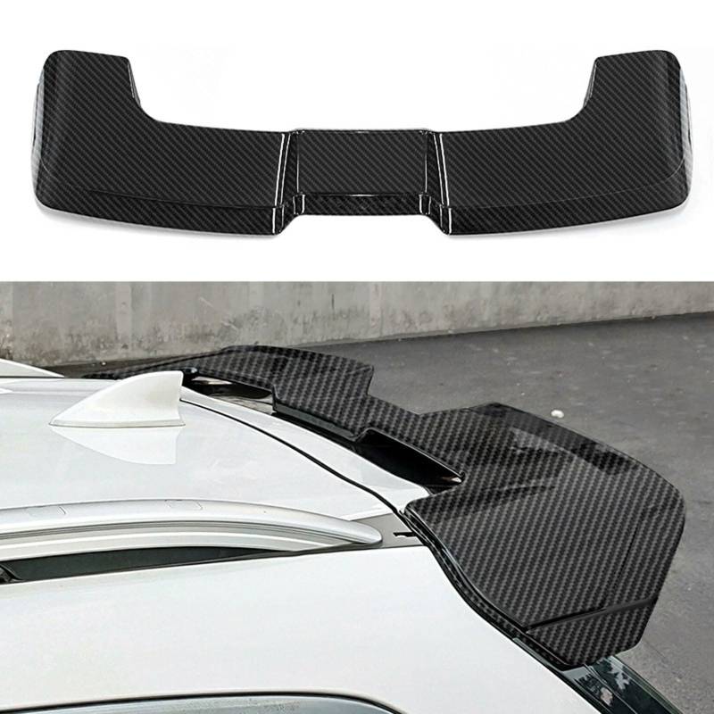 Auto Heckspoiler für CRV 2017 2018 2019 2020 2021, Spoiler KofferraumSpoiler Autodach Rear Spoiler Autoteile.,Gloss Black von CMQISHAN