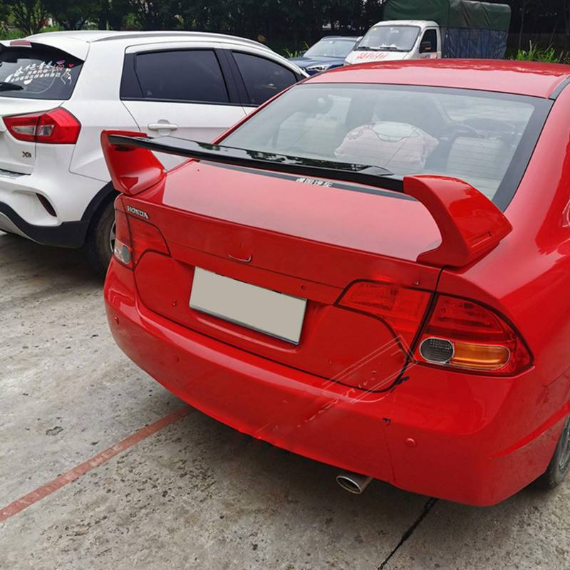 Auto Heckspoiler für Civic 2006-2010 2011 2012 2013 2014 2015, Spoiler KofferraumSpoiler Autodach Rear Spoiler Autoteile. von CMQISHAN