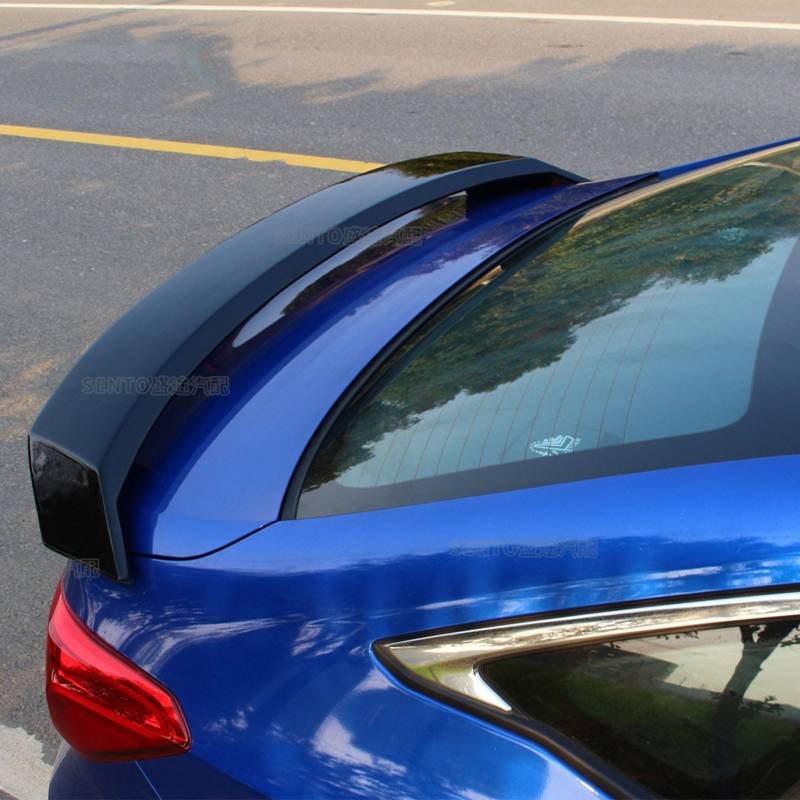 Auto Heckspoiler für Civic 2021 2022, Spoiler KofferraumSpoiler Autodach Rear Spoiler Autoteile.,Gloss Black von CMQISHAN