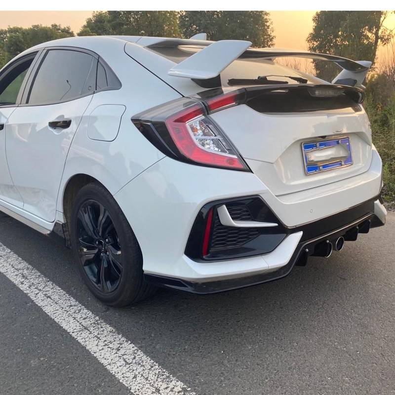 Auto Heckspoiler für Civic Hatchback 2020+, Spoiler KofferraumSpoiler Autodach Rear Spoiler Autoteile. von CMQISHAN