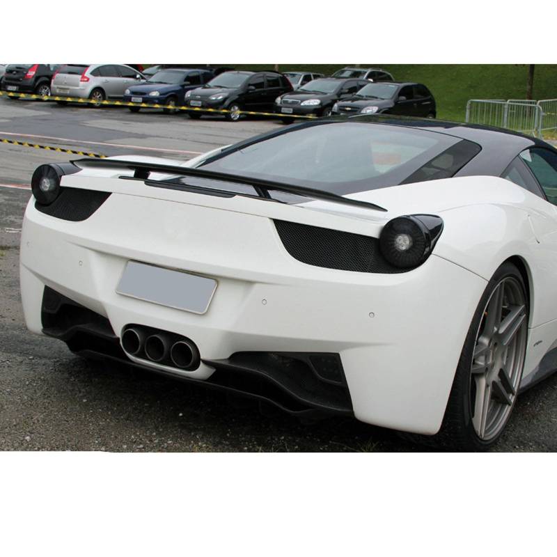 Auto Heckspoiler für Ferrari 458 2011 2012 2013 2014 2015 2016, Spoiler KofferraumSpoiler Autodach Rear Spoiler Autoteile. von CMQISHAN