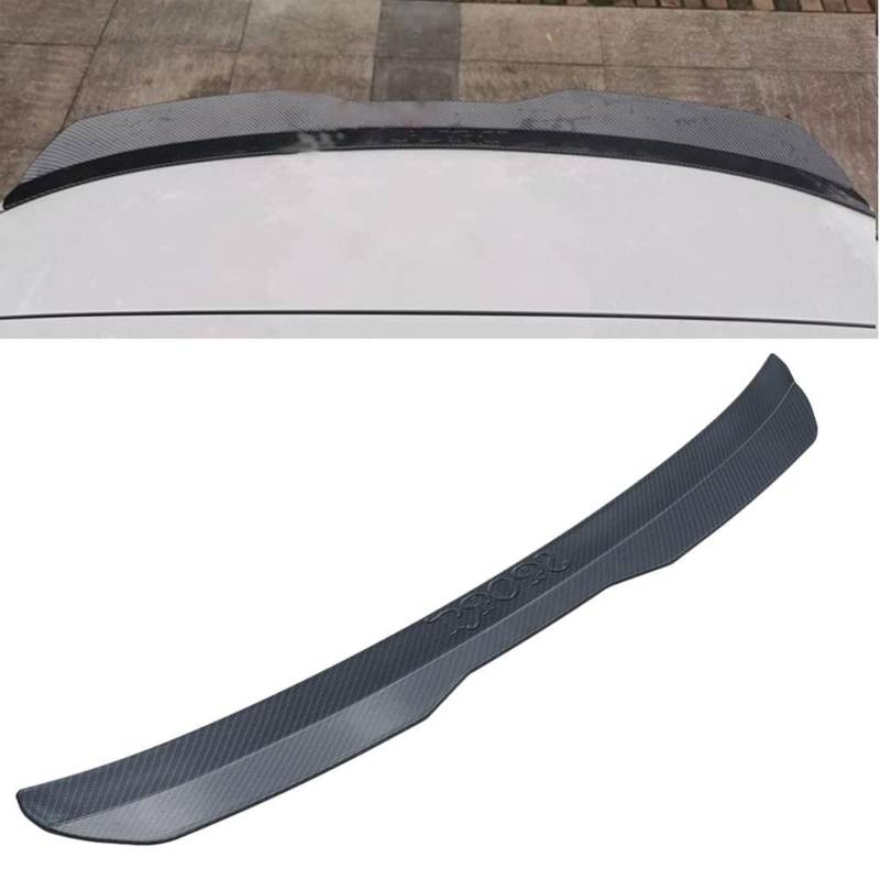 Auto Heckspoiler für Ford C-Max 2015-2019 2020 2021, Spoiler KofferraumSpoiler Autodach Rear Spoiler Autoteile.,Carbon Fiber Look von CMQISHAN