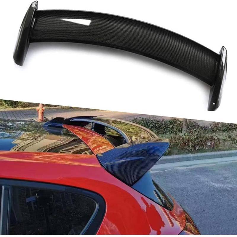 Auto Heckspoiler für Ford Focus ST-Line MK4 2019 2020 2021, Spoiler KofferraumSpoiler Autodach Rear Spoiler Autoteile.,Carbon Fiber von CMQISHAN