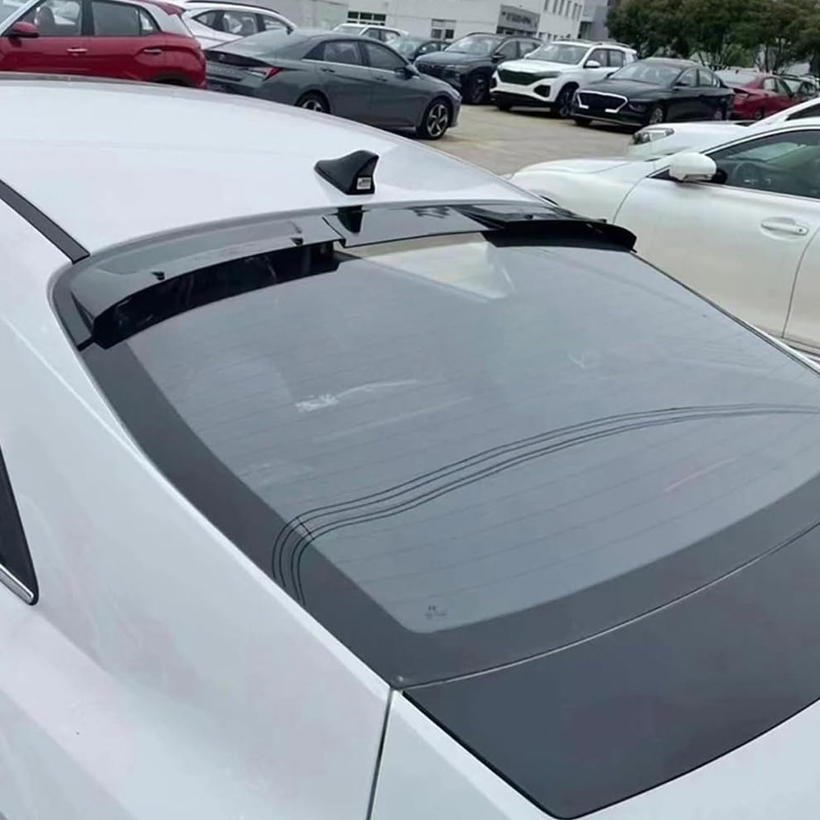 Auto Heckspoiler für Hyundai Elantra Avante CN7 2020 2021 2022, Spoiler KofferraumSpoiler Autodach Rear Spoiler Autoteile.,Gloss Black Auto Heckspoiler für Hyundai Elantra Avante CN7 2020 2021 2022, Spoiler KofferraumSpoiler Autodach Rear Spoiler Autoteile.,Gloss Black von CMQISHAN