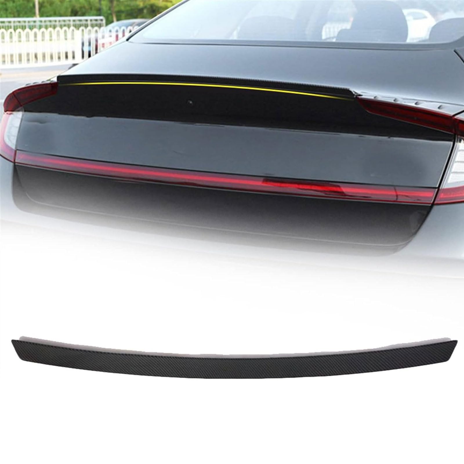 Auto Heckspoiler für Hyundai Sonata 2020 2021 2022, Spoiler KofferraumSpoiler Autodach Rear Spoiler Autoteile. Auto Heckspoiler für Hyundai Sonata 2020 2021 2022, Spoiler KofferraumSpoiler Autodach Rear Spoiler Autoteile. von CMQISHAN
