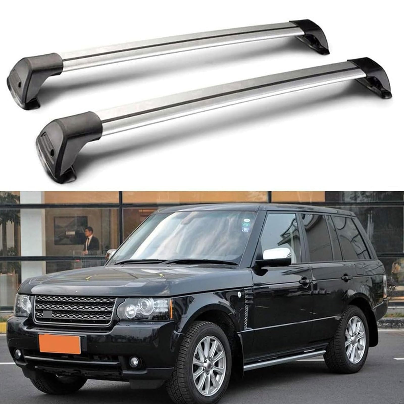 Dachträger Für Land Rover Range Rover III (L322) 2002-2006 2007 2008 2009 2010 2011 2012 Gepäckträger Bar Relingträger Top Dachträger Relingträger. von CMQISHAN