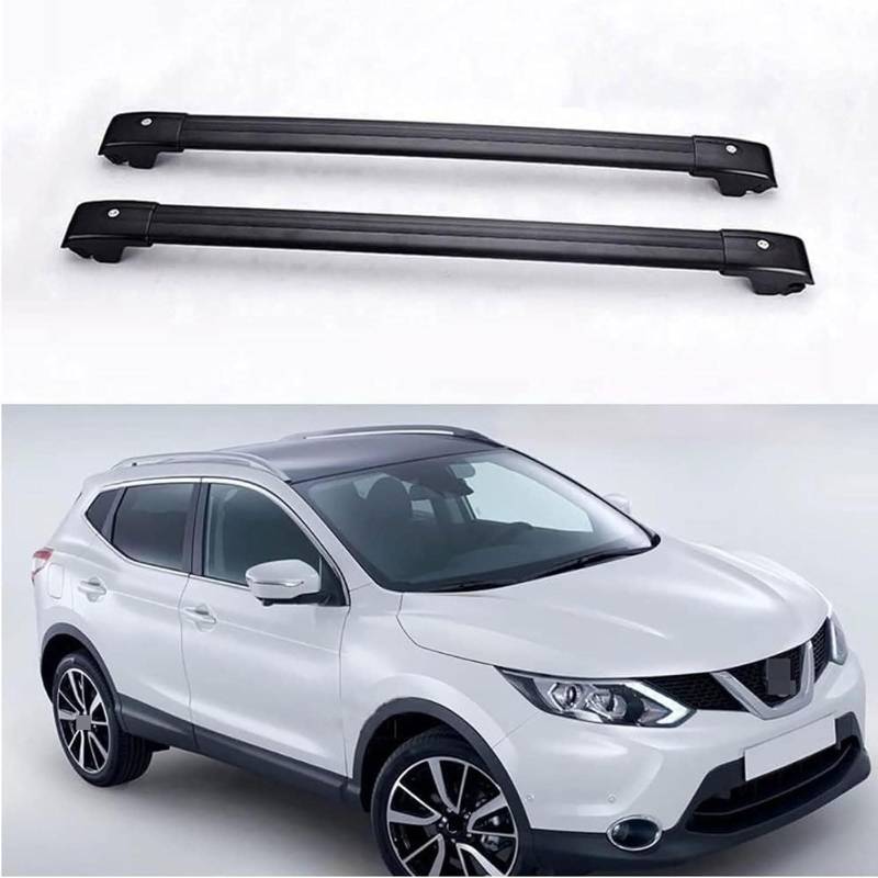 Dachträger Für Nissan Qashqai 2014 2015 2016 2017 2018 2019 2020 2021 Gepäckträger Bar Relingträger Top Dachträger Relingträger. von CMQISHAN