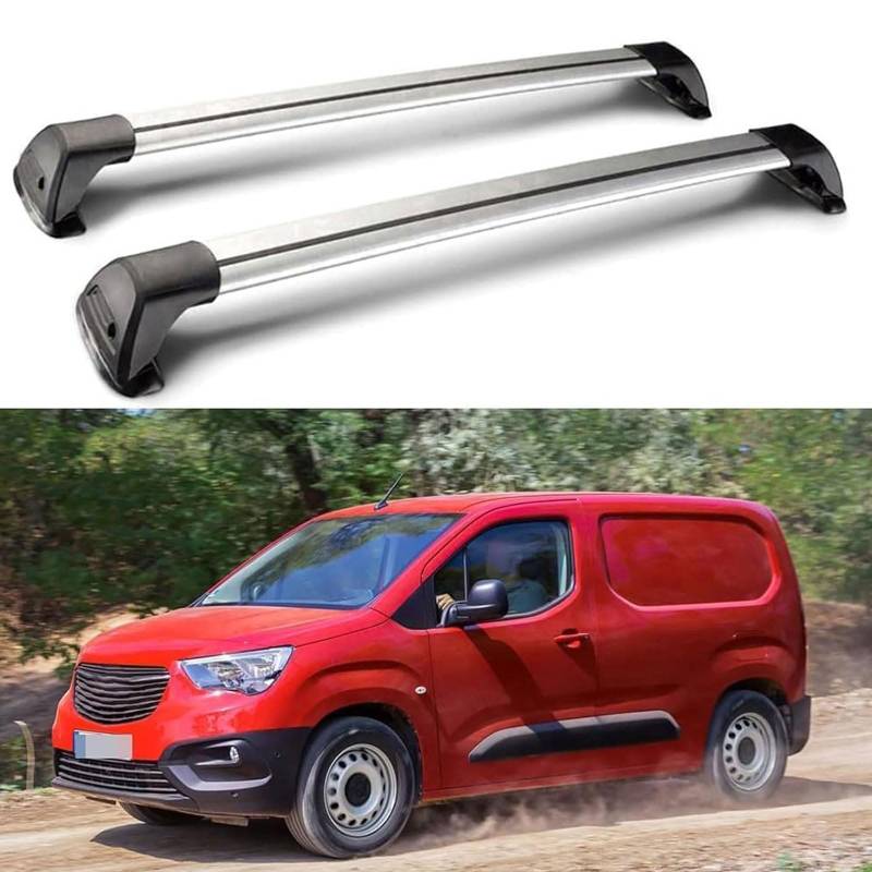 Dachträger Für Opel Combo (2 Bar) 5 Door Van 2018 2019 2020 2021 Gepäckträger Bar Relingträger Top Dachträger Relingträger. von CMQISHAN