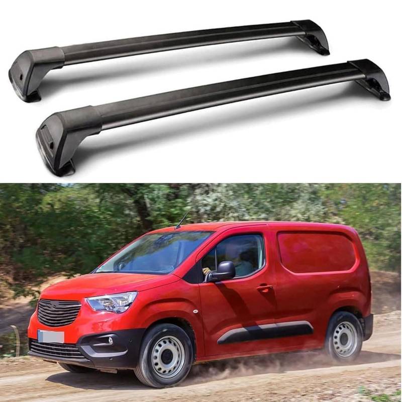 Dachträger Für Opel Combo (2 Bar) 5 Door Van 2018 2019 2020 2021 Gepäckträger Bar Relingträger Top Dachträger Relingträger. von CMQISHAN