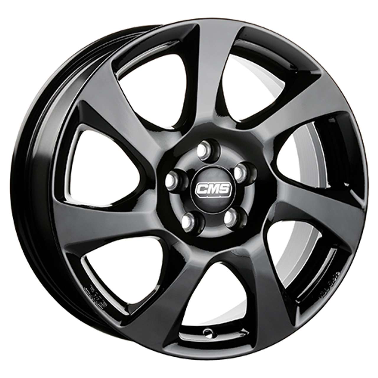 CMS C24-CBG complete black gloss 6.0Jx15 4x108 ET23 von CMS