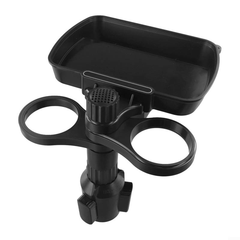 Drehbarer Auto-Becherhalter, Organizer, verstellbares Design, perfekt für Getränke und zum Snacken von CNANRNANC
