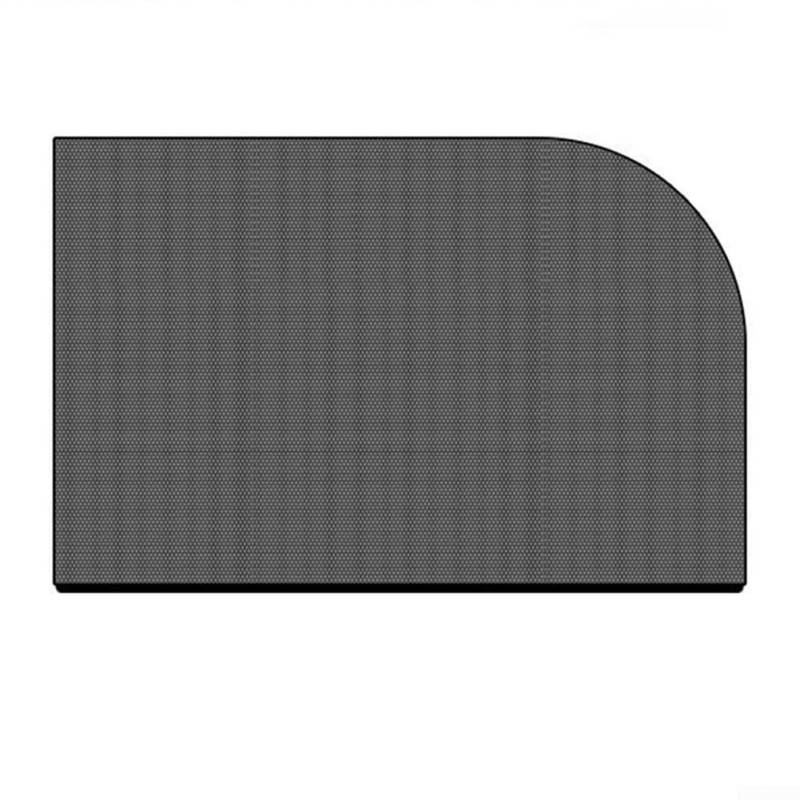 Effektiver Schutz Auto Mesh Sonnenschutz für Limousine und SUV Hoher Luftstrom Design für Komfort Einfache Einrichtung (Sedan-hinten) von CNANRNANC