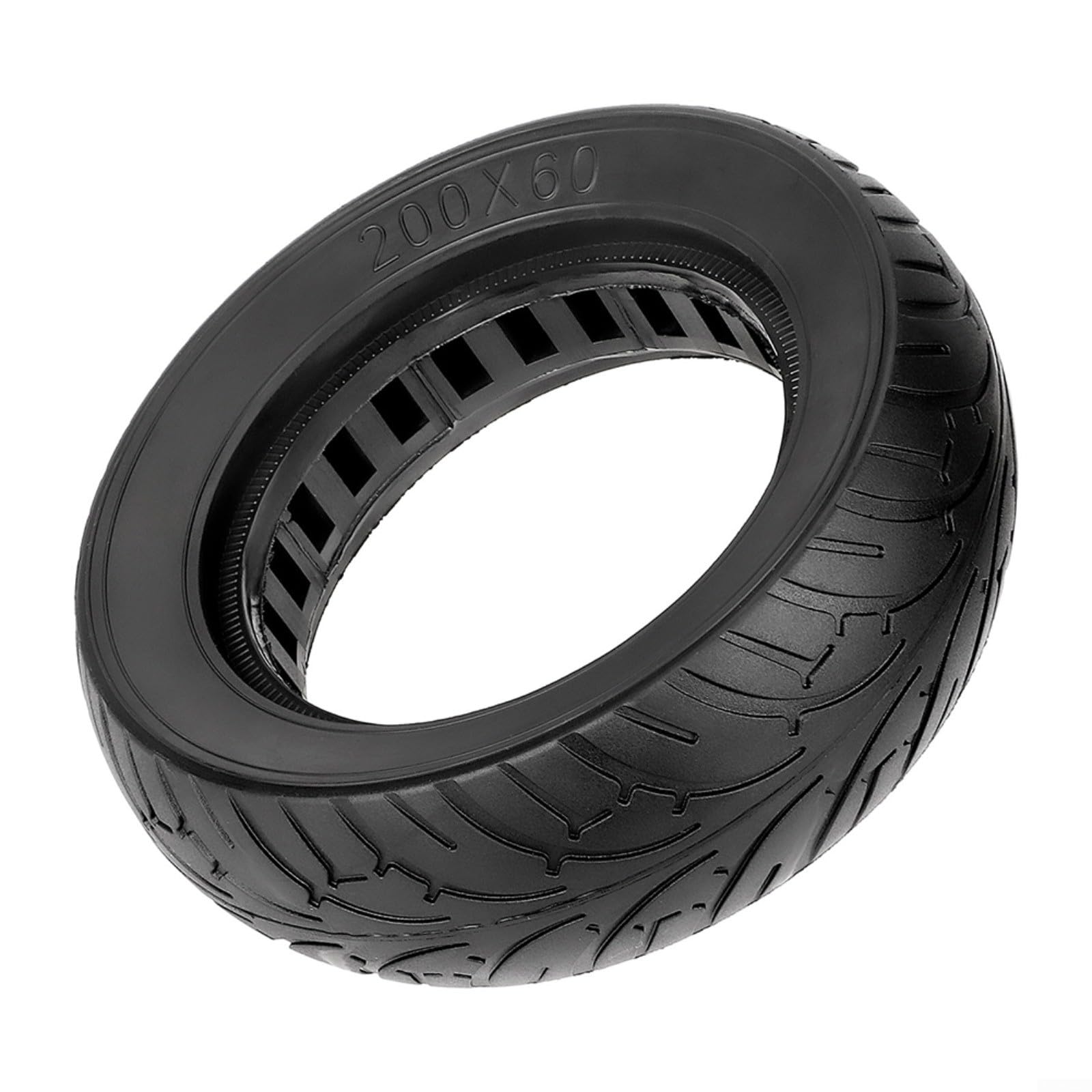 Gummi Vollreifen, 8 Zoll Elektrisch Roller Reifen 200x60 Bürstenlos Motor Hinteren Rad Solide von CNANRNANC