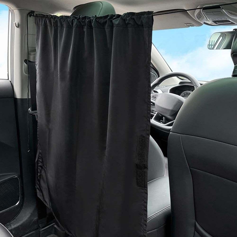 Sichtschutz für Auto, Trennwand, Verdunkelung, Sonnenschutz, Seitenabdeckungen, robust und tragbar (140 x 80 cm) von CNANRNANC