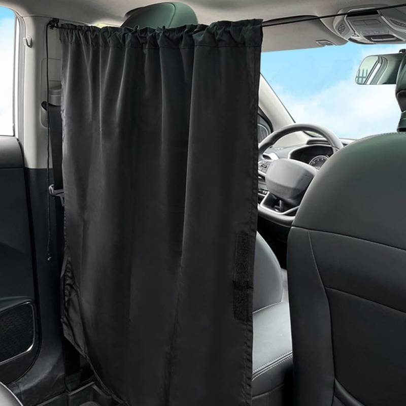 Sichtschutz für Auto, Trennwand, Verdunkelung, Sonnenschutz, Seitenabdeckungen, robust und tragbar (140 x 80 cm) von CNANRNANC