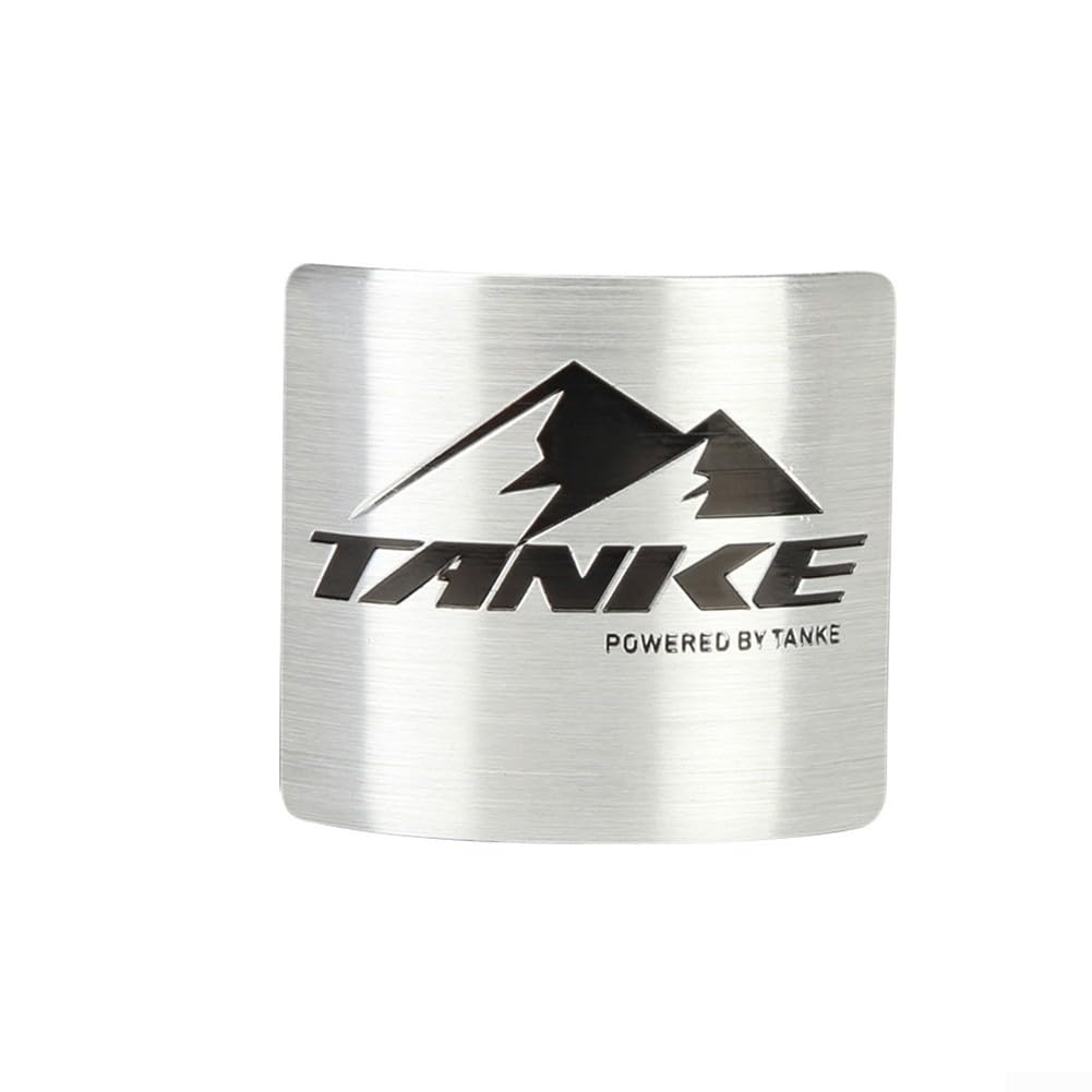 TANKE Abzeichen Aluminium Aufkleber für Klapprad Gabelschutz TANKE Abzeichen Aluminium Aufkleber für Klapprad Gabelschutz von CNANRNANC