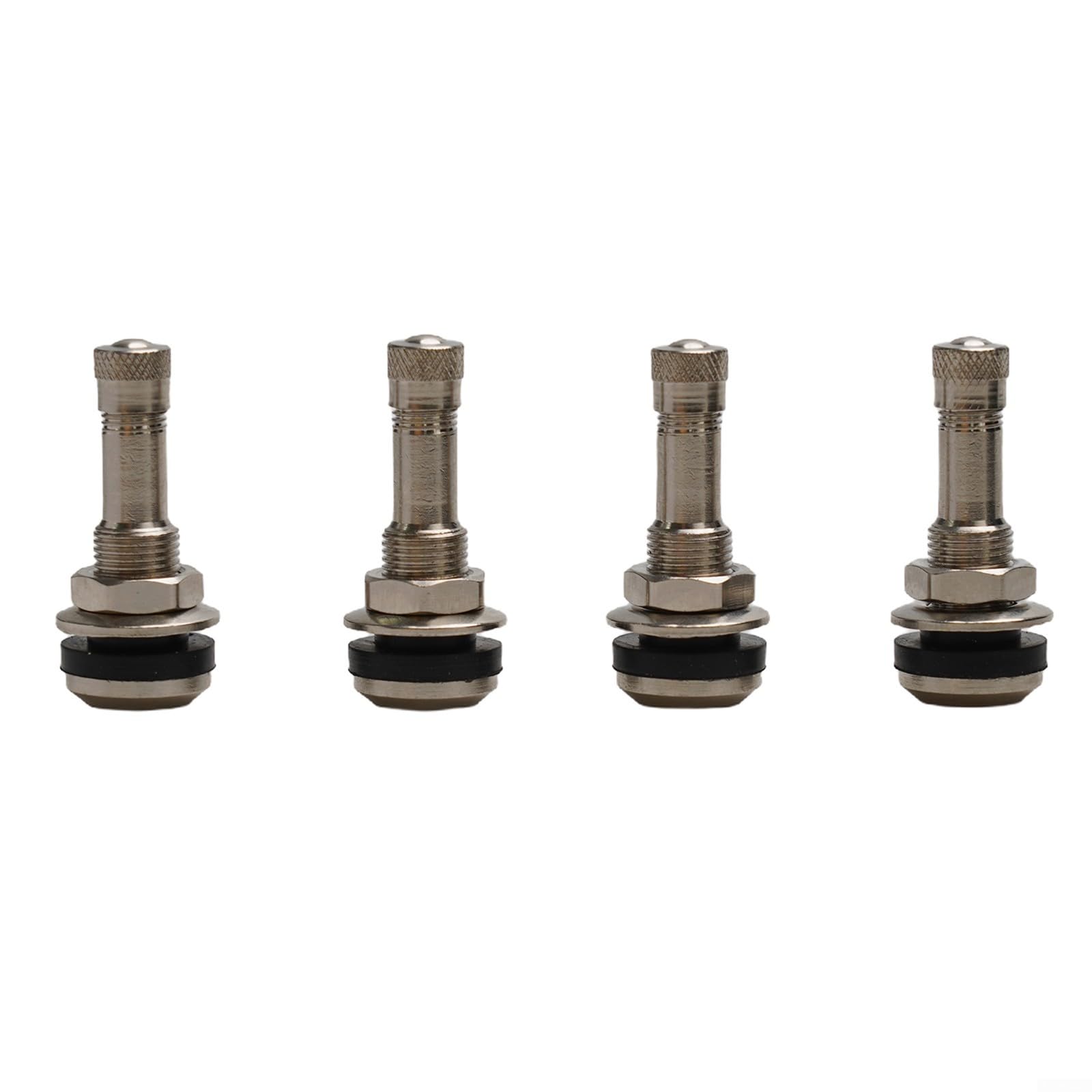 Tire Service Essentials TR416 schlauchlose Ventile aus verchromtem Metall, kompatibel mit Felgen, 4 Stück Tire Service Essentials TR416 schlauchlose Ventile aus verchromtem Metall, kompatibel mit Felgen, 4 Stück von CNANRNANC