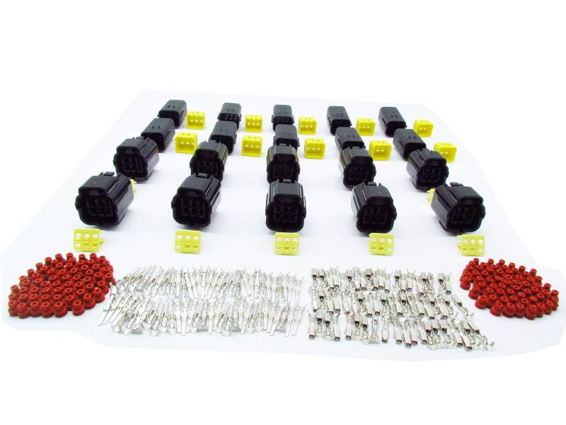 cnkf 10 Sets Tyco Denso Econoseal J ? Mark II-Stecker 6 Pin Männlich und Weiblich Auto Anschluss 174262?2/368530?1 von CNKF
