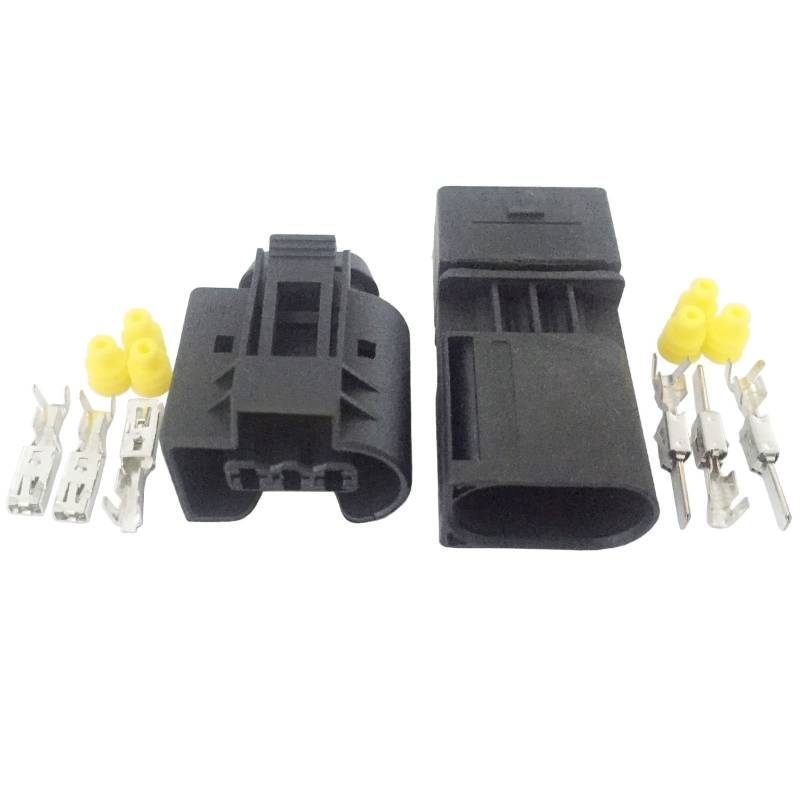 cnkf 5 Sets Kostal Diesel Pumpe Auto Wasserdicht 3 Pin Männlich und Weiblich Stecker für BMW und Mercedes-Benz 22140492050 von CNKF
