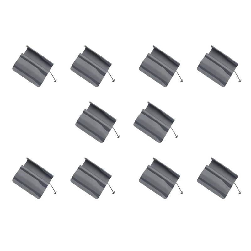 CNMNDE 10 x Abdeckung for Abschlepphaken an der vorderen Stoßstange, passend for Toyota, Yaris Sedan 2018–2020, Deckel, Anhänger, Garnierkappe, Abschleppabdeckung Abdeckung für Abschlepphakenbaugruppe von CNMNDE