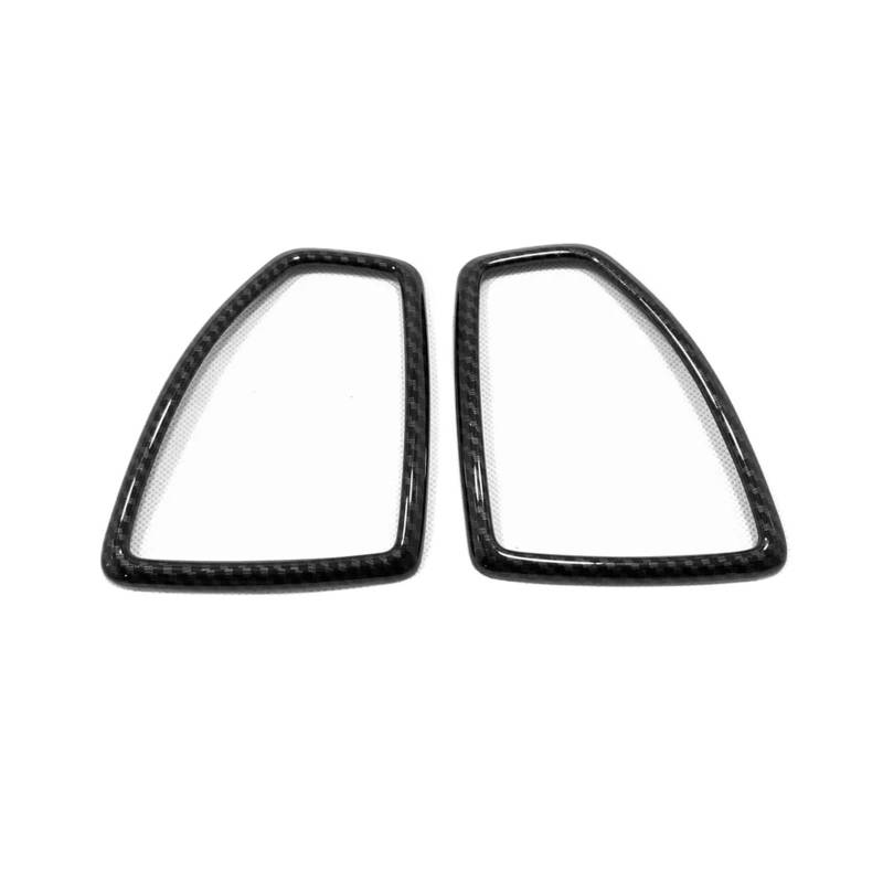 CNMNDE Abdeckung for die Lüftungsöffnung der Klimaanlage an der Vorderseite des Autos, passend for Hyundai, Tucson 2019 2020 Fahrzeug-Klimaanlagen-Entlüftungsblende(Carbon Fiber 1) von CNMNDE