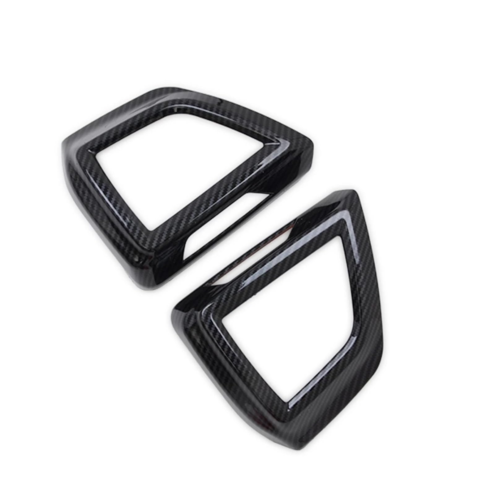 CNMNDE Abdeckung for die Lüftungsöffnung der Klimaanlage vorne im Auto, passend for Subaru, Crosstrek 2018–2023 Fahrzeug-Klimaanlagen-Entlüftungsblende(Carbon Fiber Color) von CNMNDE