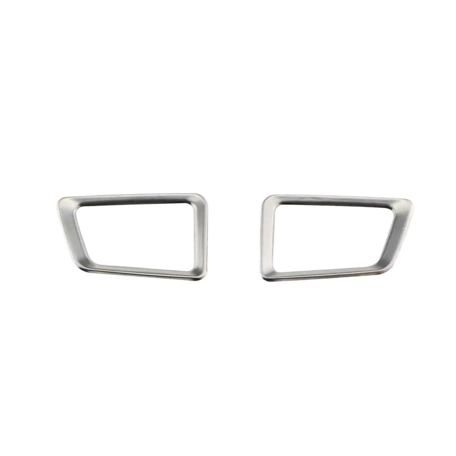 CNMNDE Aufkleber for die Klimaanlagen-Abdeckung im Auto, passend for Ford, Everest Ranger 2015–2018, Innenraum-Armaturenbrett Fahrzeug-Klimaanlagen-Entlüftungsblende(Silver) von CNMNDE
